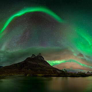 Oteren - Otertinden - Northern lights